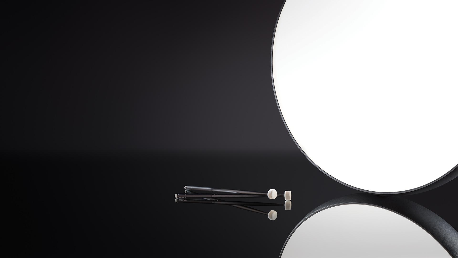 LED ceiling lamp with dimmer | Drum 70 by Arkoslight
