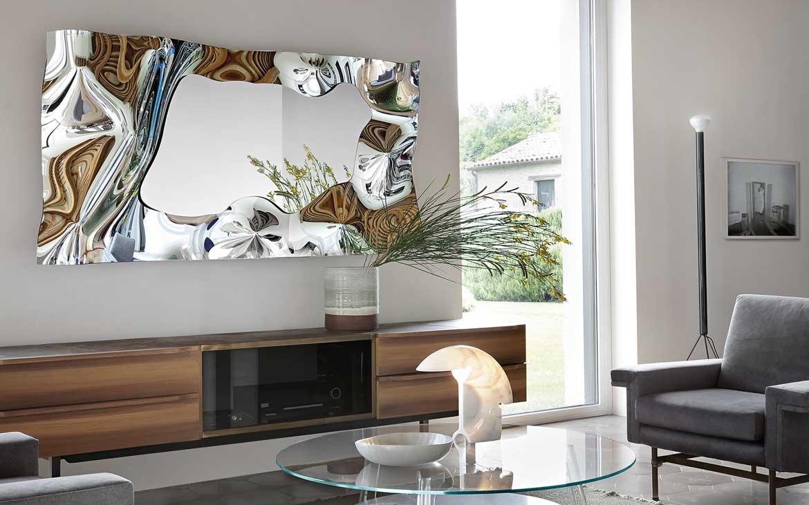 Rectangular mirror | Christine by Fiam