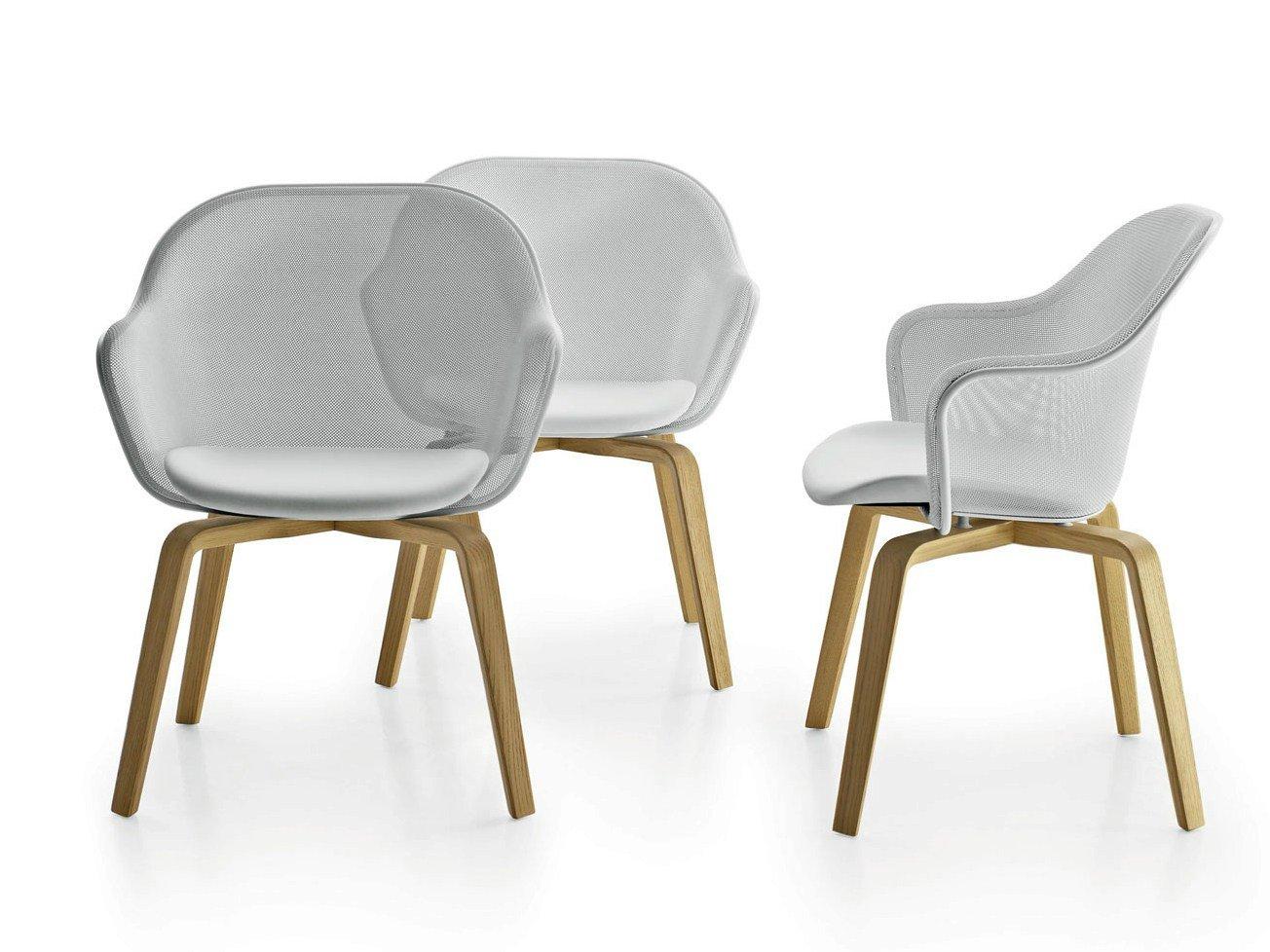 Chair with armrests | Iuta '14 by B&B Italia