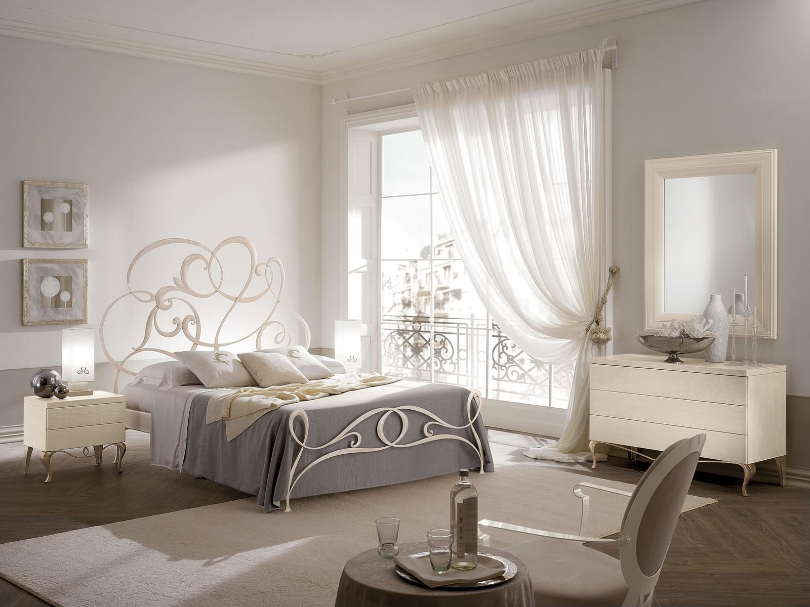 Wrought iron double bed | Gabriel by Cantori