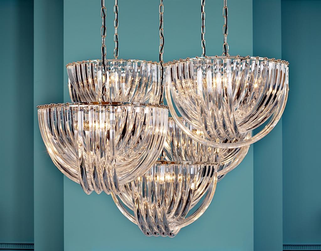 Acrylic pendant lamp | Murano by Eichholtz