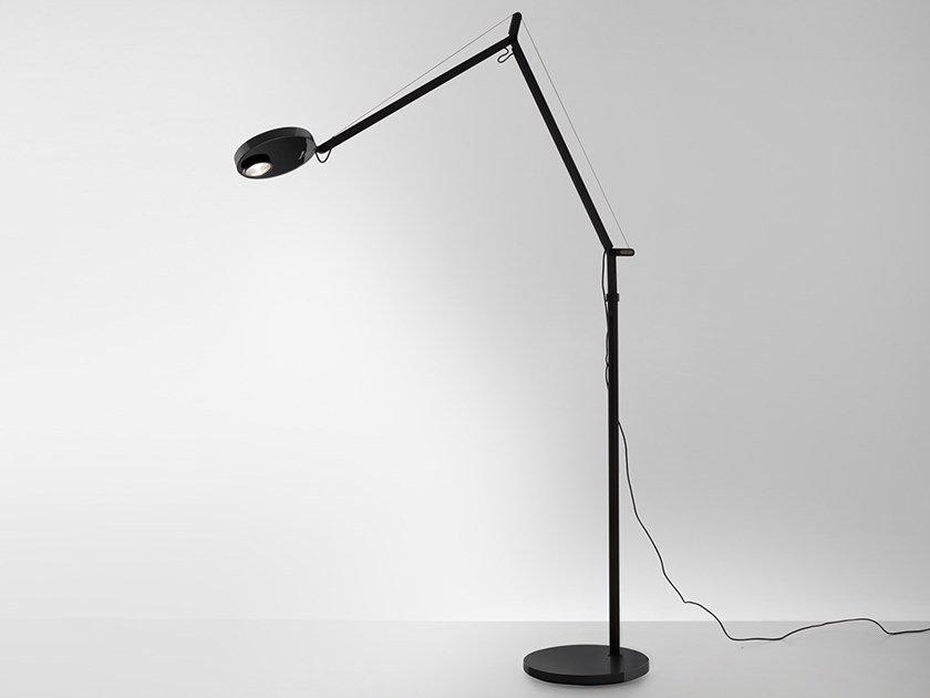 Reading LED direct light floor lamp | Demetra Professional by Artemide