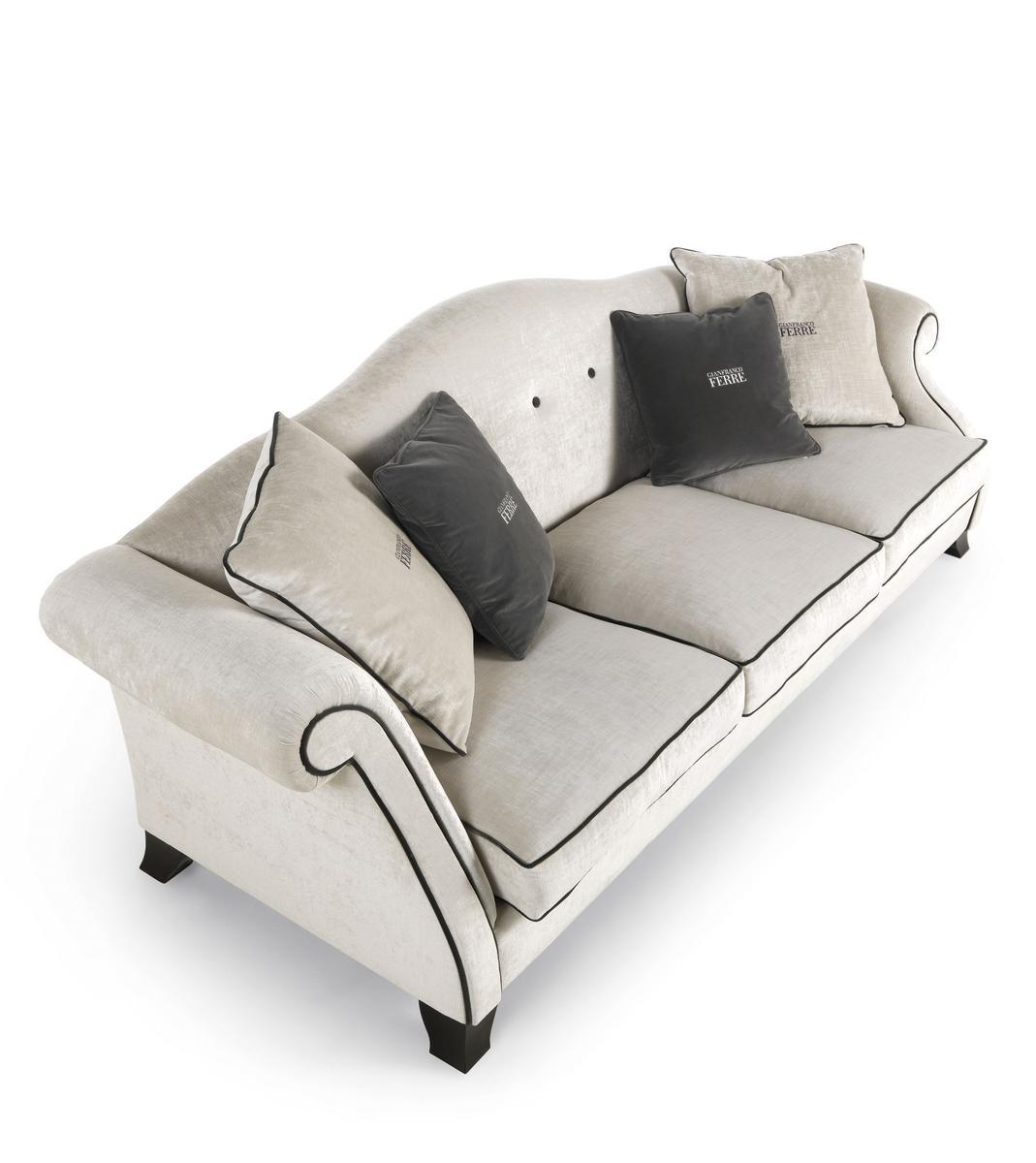 3 seater fabric sofa | Harmony by Gianfranco Ferre Home