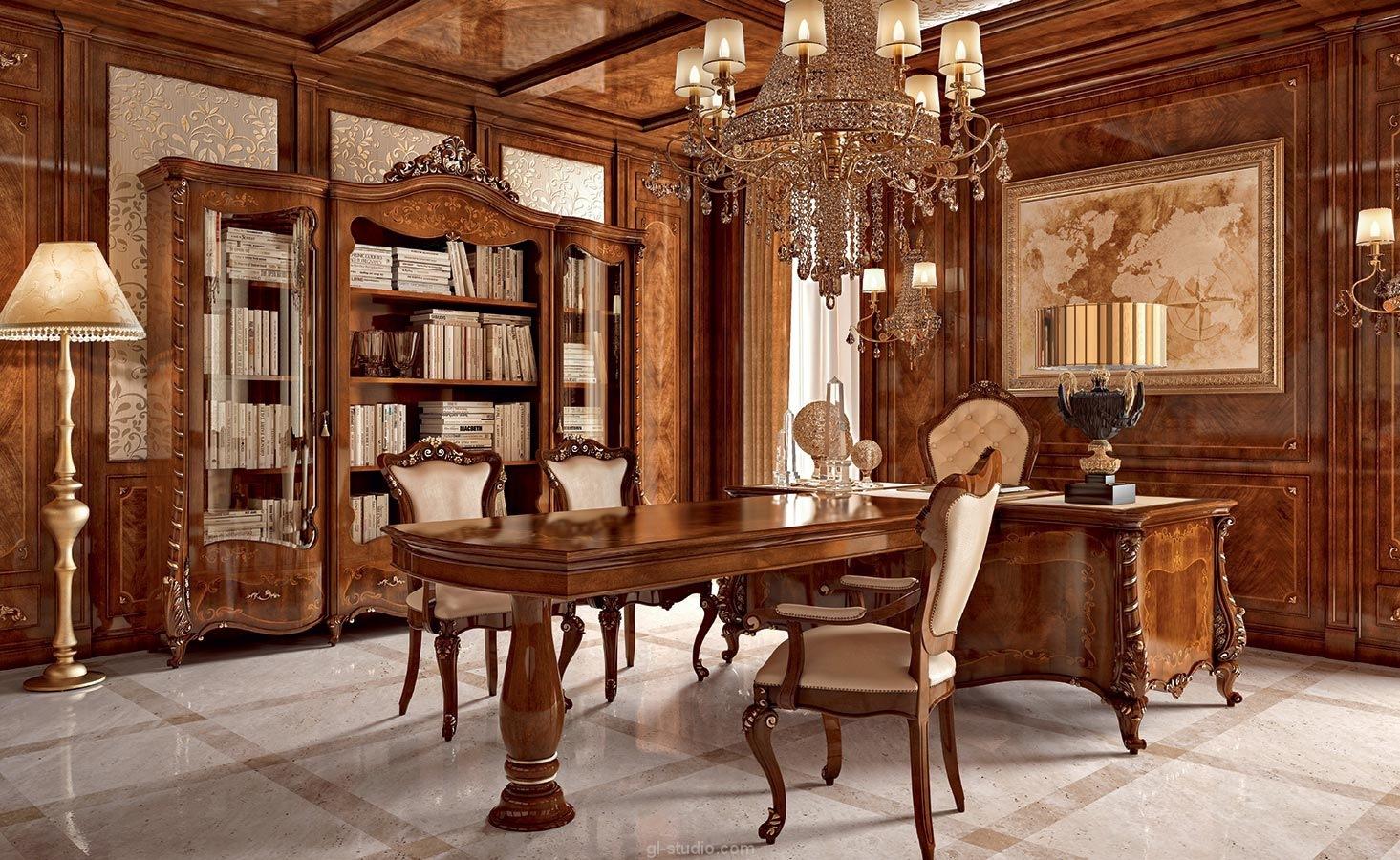 Living room set in a classic style | Portofino by Signorini Coco