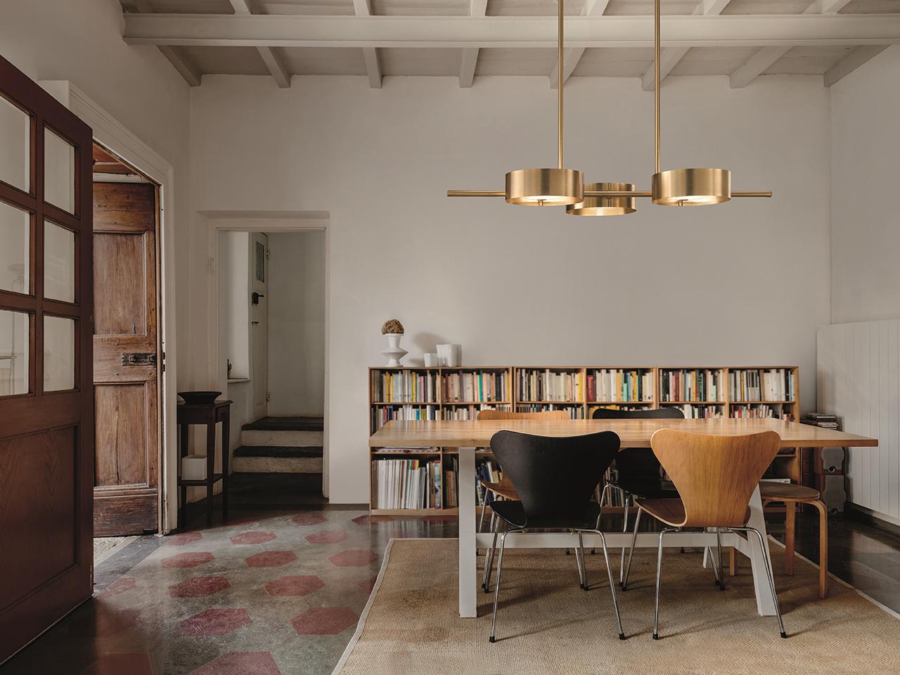 LED metal pendant lamp | Sound Bil3 by Masiero