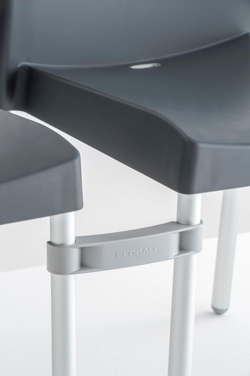 Stackable polypropylene chair | Ice 800 by Pedrali