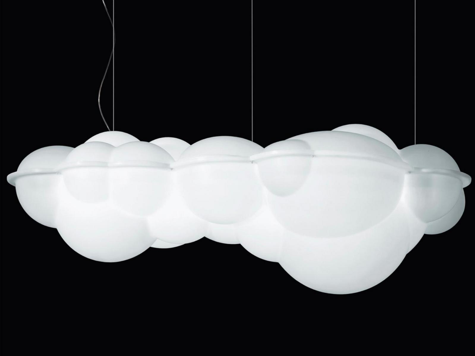 LED polyethylene pendant lamp | Nuvola by Nemo