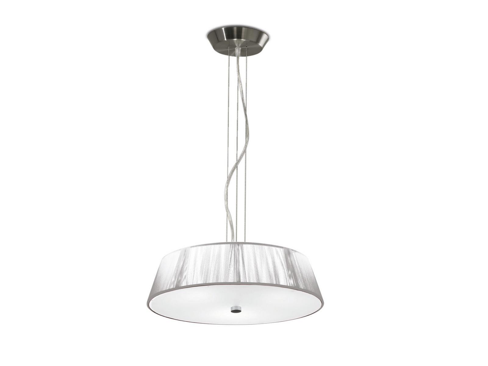 LED fabric pendant lamp | Lilith S40 by Leucos