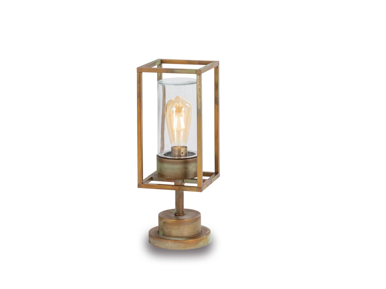 LED brass floor lamp | Cubic by Moretti