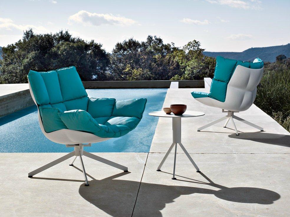 HiREK® garden armchair | Husk Outdoor by B&B Italia