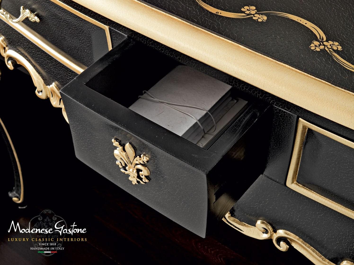 Solid wood console table | 12607 by Modenese Gastone