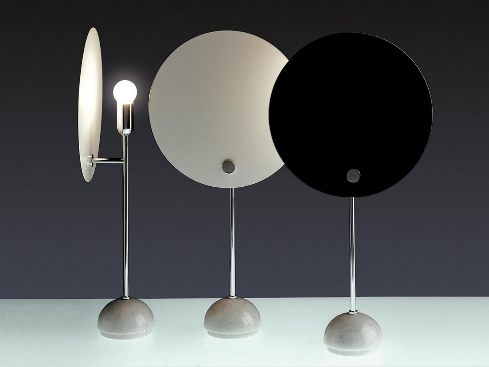 Indirect light aluminium table lamp | Kuta by Nemo