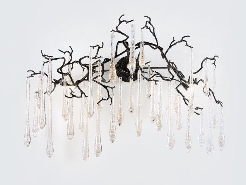 Handmade bronze wall lamp | Aqua Ap1423/6 by Serip