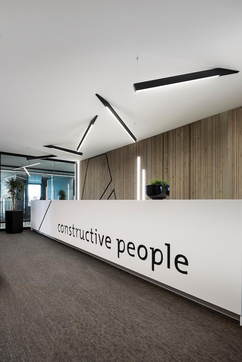 LED aluminium ceiling lamp | Angle Beam by Dark