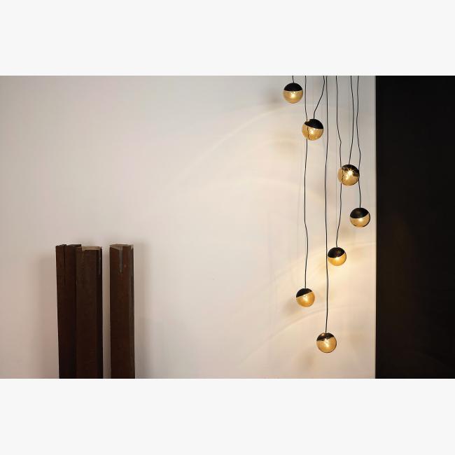LED pendant lamp | Gibbo by Delta light