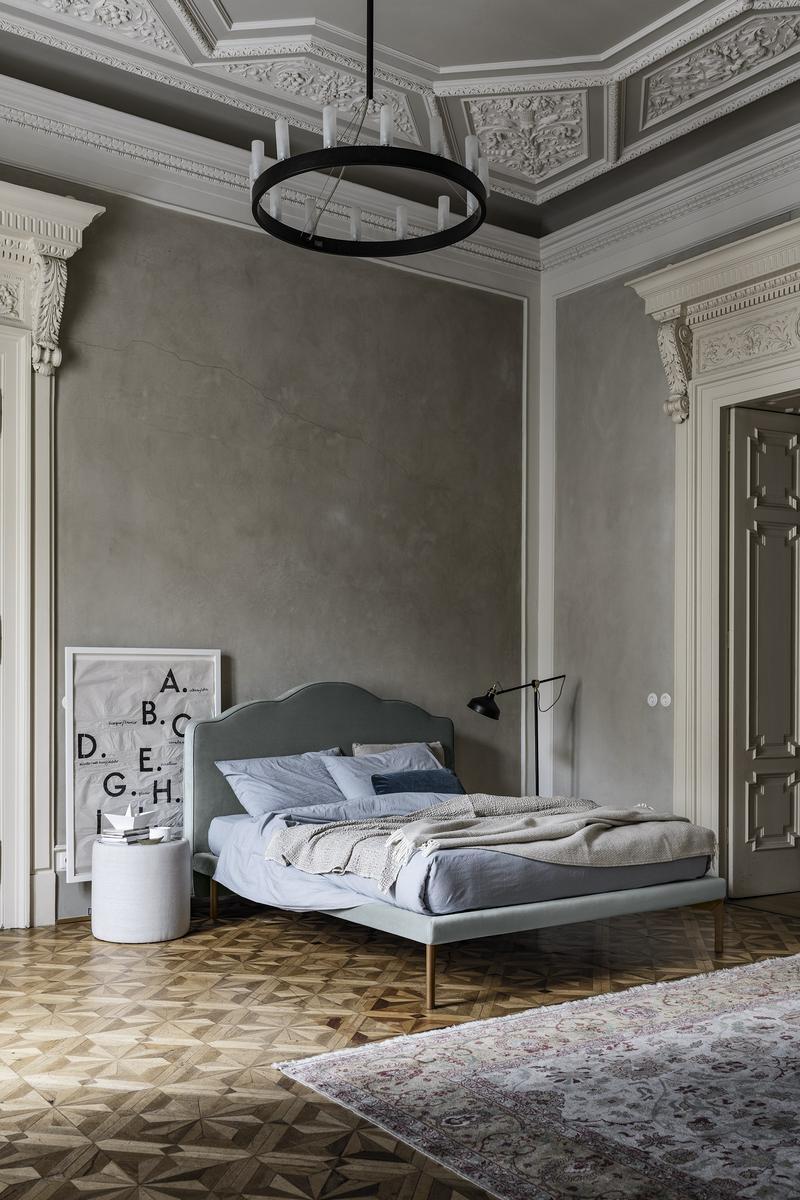 Double bed with removable cover | Dafne by Bolzan letti