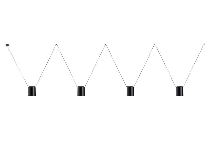 Aluminium pendant lamp | Attic 00-7404 by Leds C4