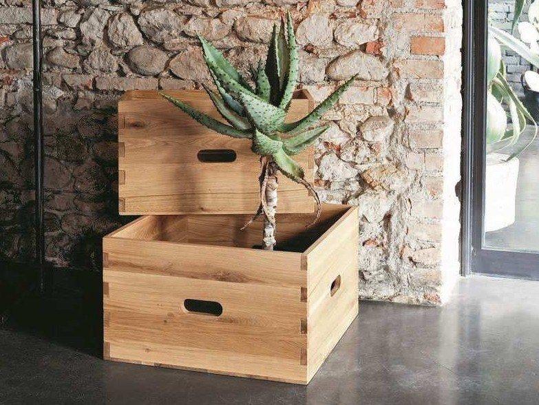 Rectangular oak coffee table for living room | Wood by Altacorte