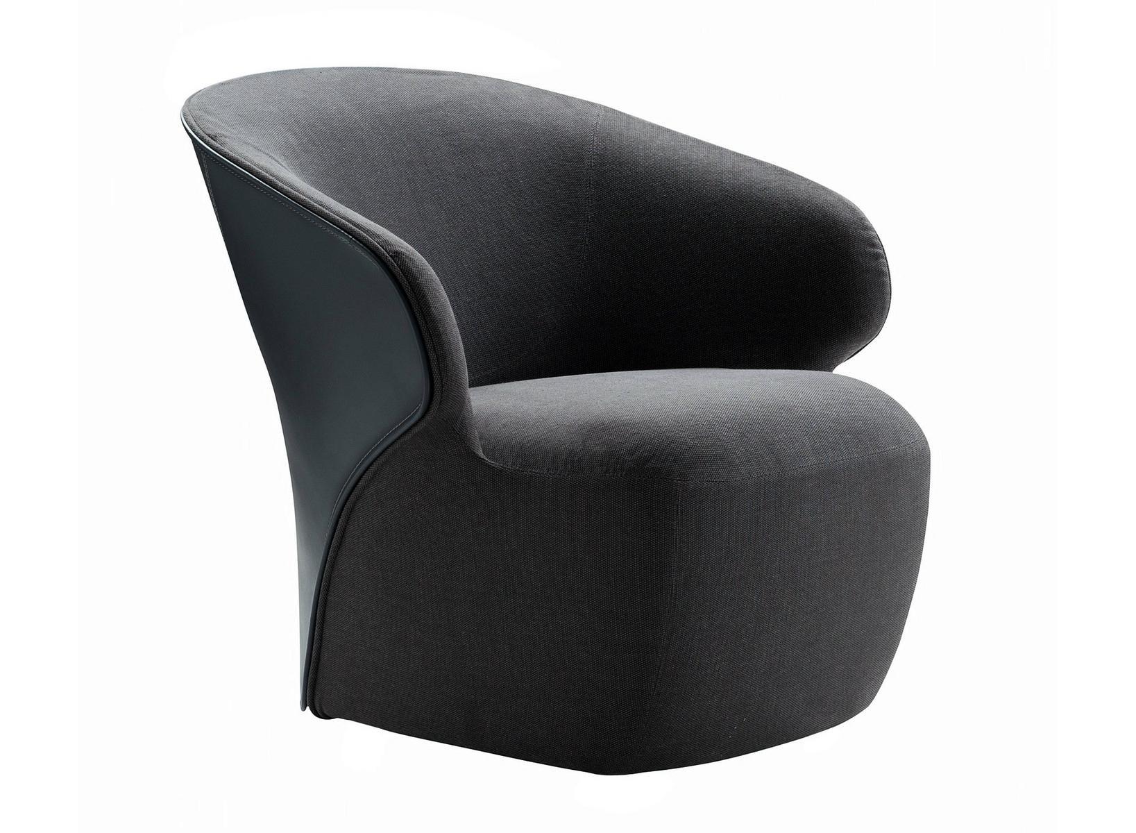 Upholstered easy chair with removable cover | Arom by Zanotta