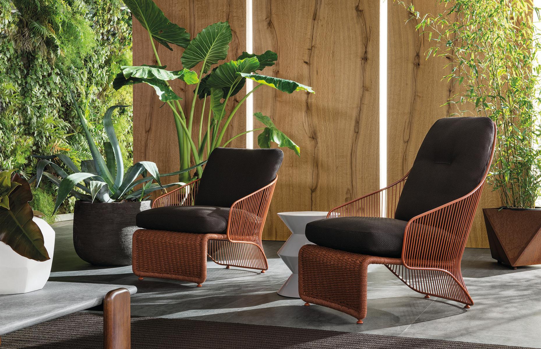Outdoor armchair | Colette Outdoor by Minotti