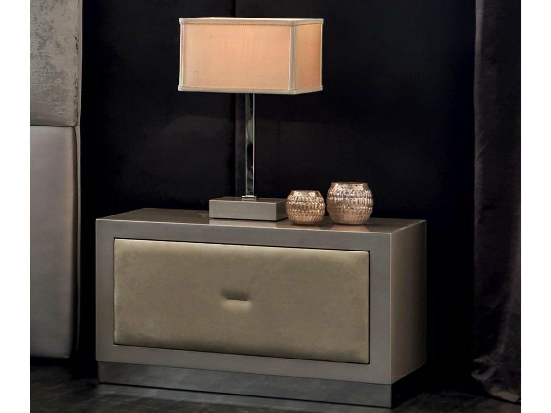 Rectangular bedside table with drawers | Keope-soft by Corte Zari