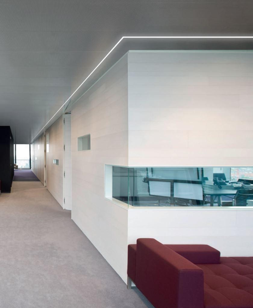 Extruded aluminium linear lighting profile | Brooklyn Out by Panzeri