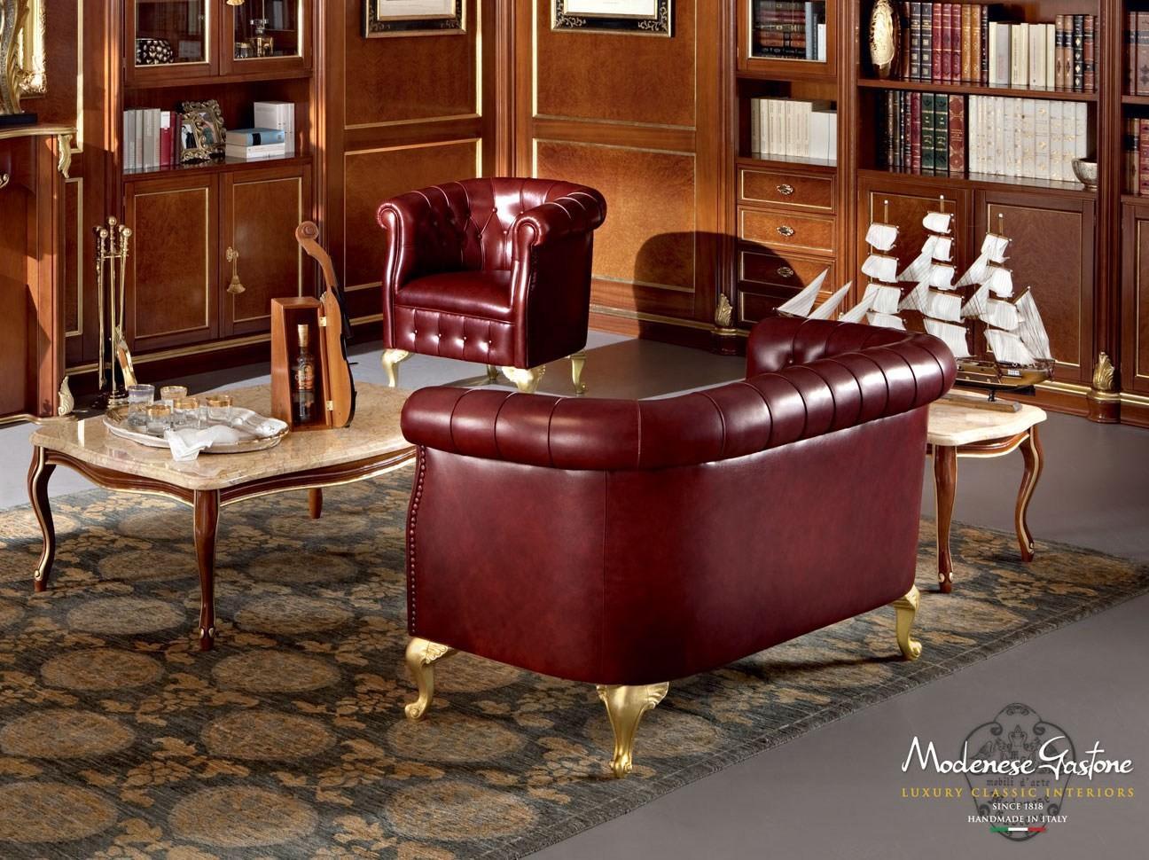 Tufted 2 seater sofa | 13423 by Modenese Gastone