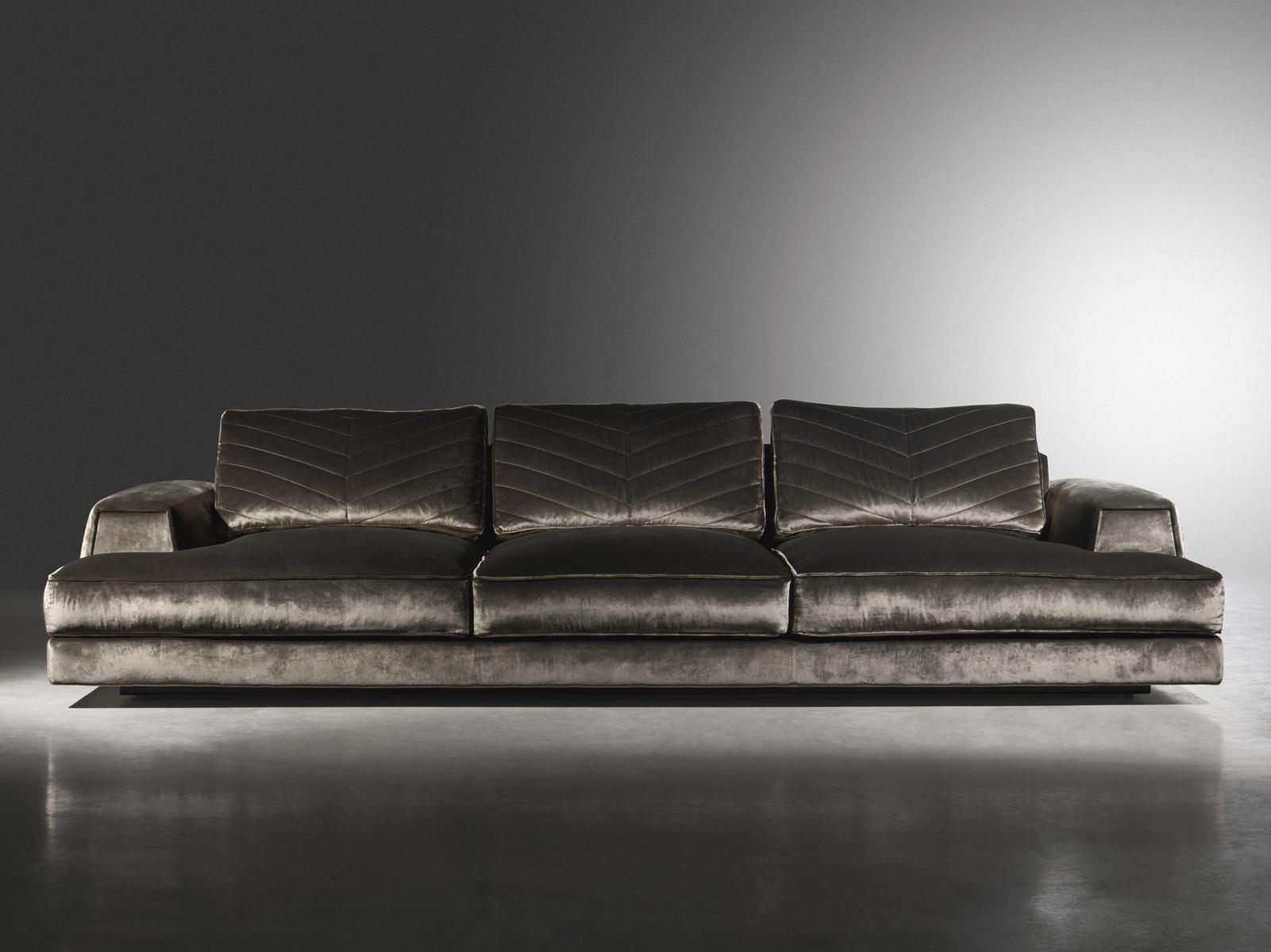 Sectional 4 seater fabric sofa | Xavier by Visionnair