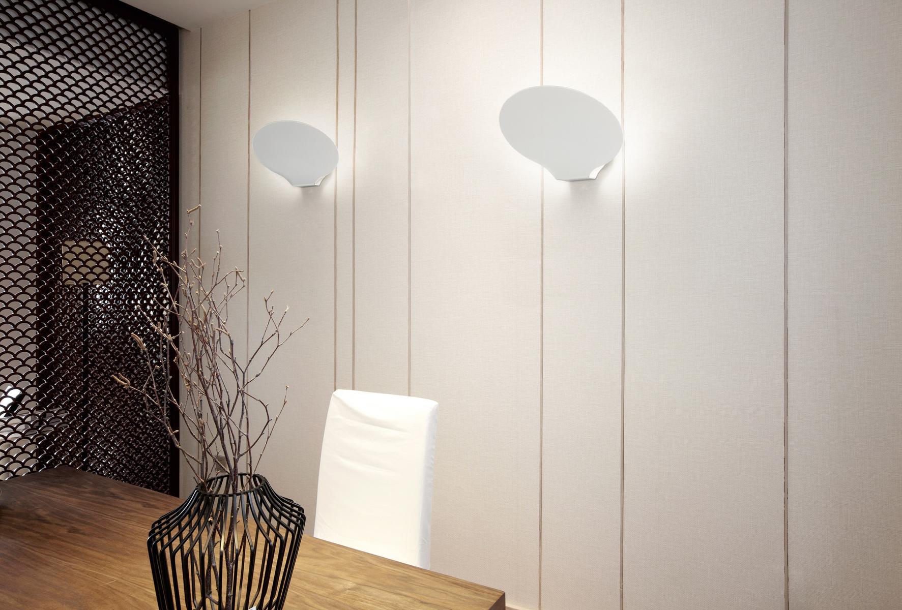 LED aluminium wall lamp | Glu by Fabbian
