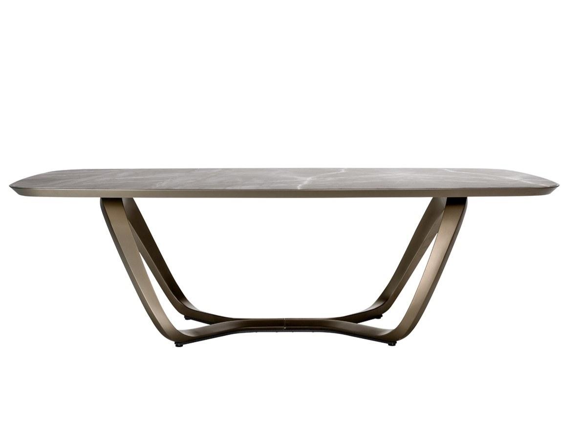 Rectangular dining table | Segno 72 by Reflex