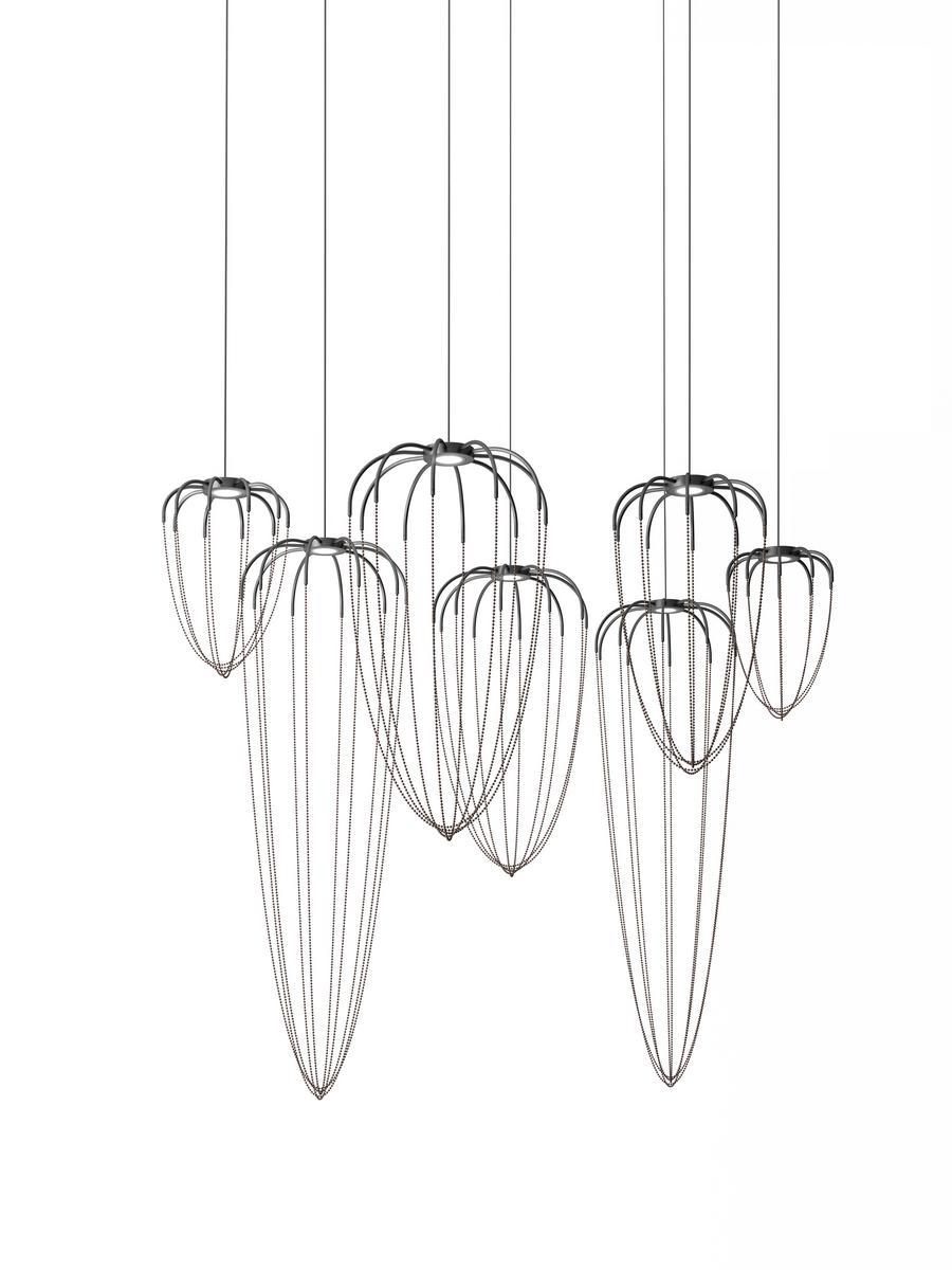 LED aluminium pendant lamp | Alysoid by Axolight