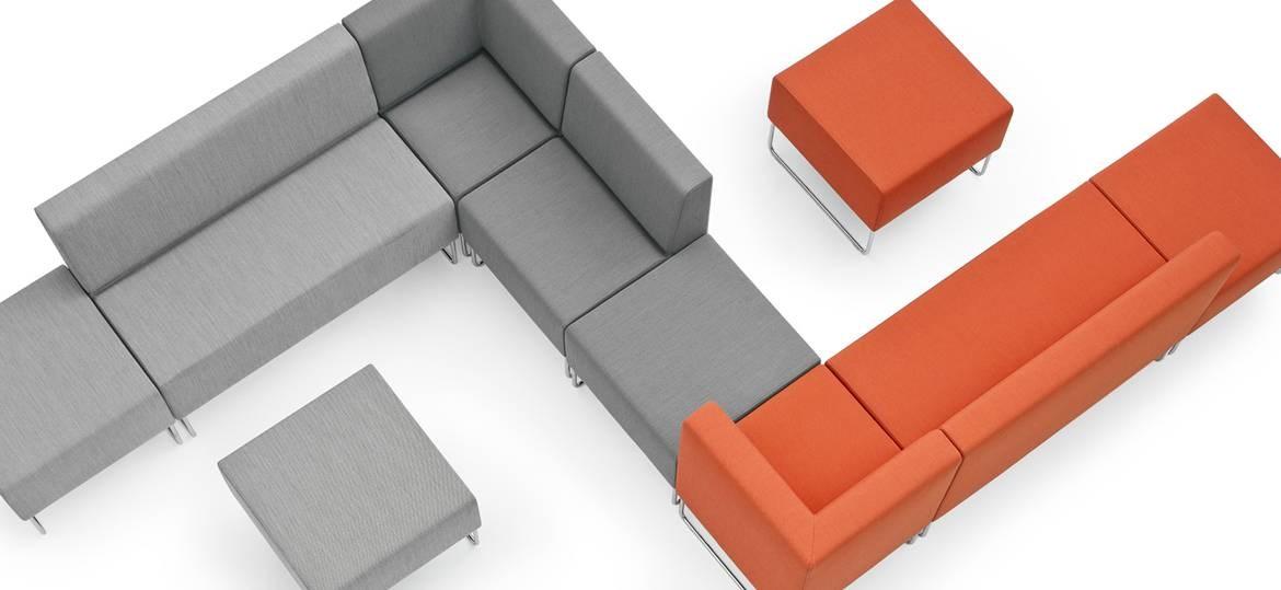 Upholstered modular armchair | Host 202 by Pedrali