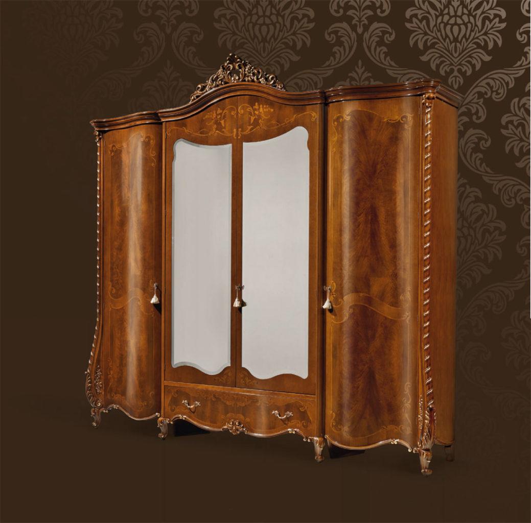 Solid wood bedroom set in a classic style | Portofino by Signorini Coco