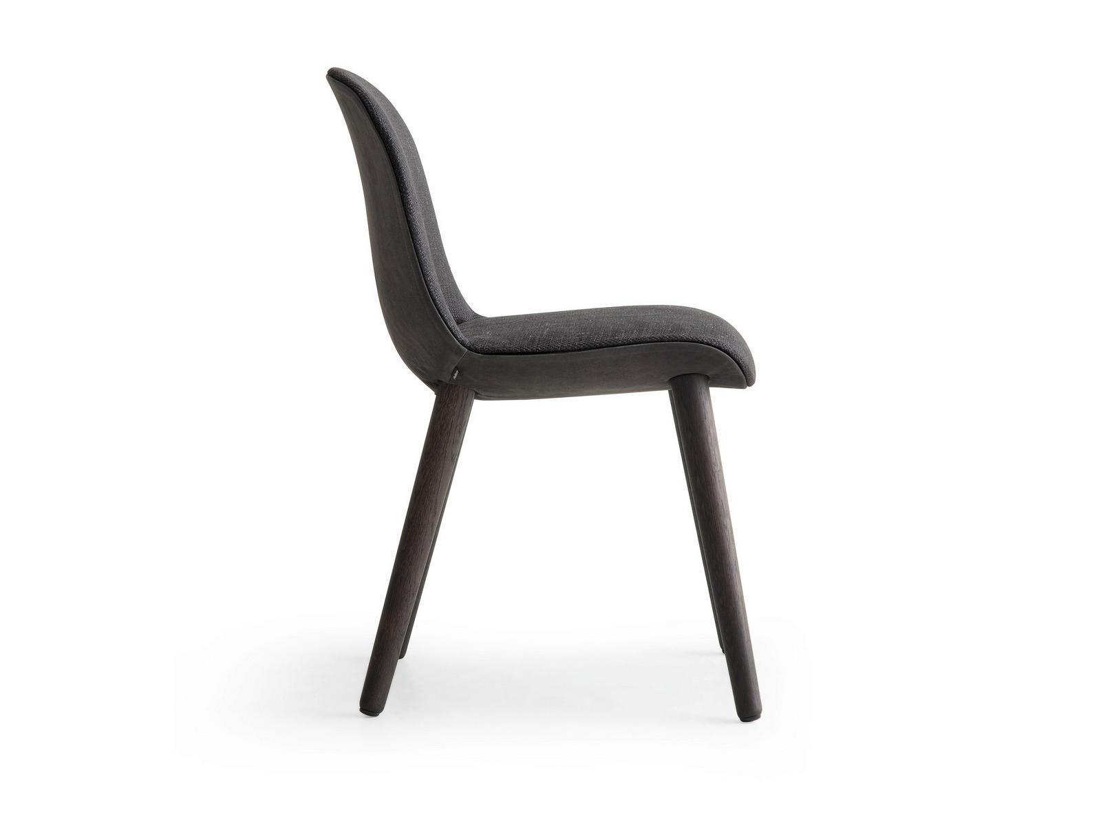 Upholstered fabric chair | Mad Dining Chair by Poliform