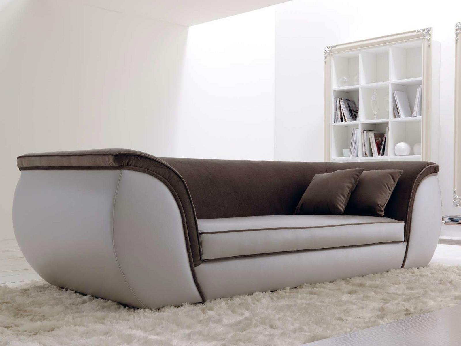 3 seater leather sofa | Lapo by Corte Zari
