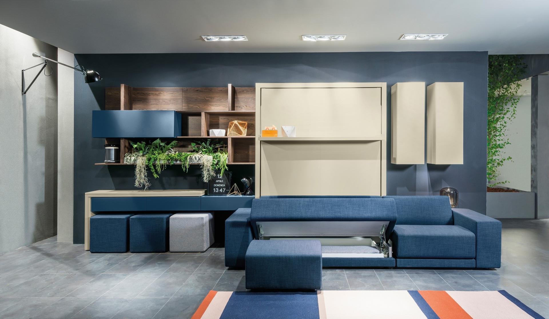 Convertible 4 seater fabric sofa | Oslo 301 by CLEI