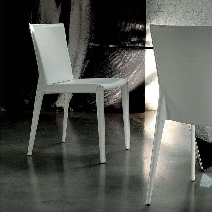Leather chair | Beverly by Cattelan Italia