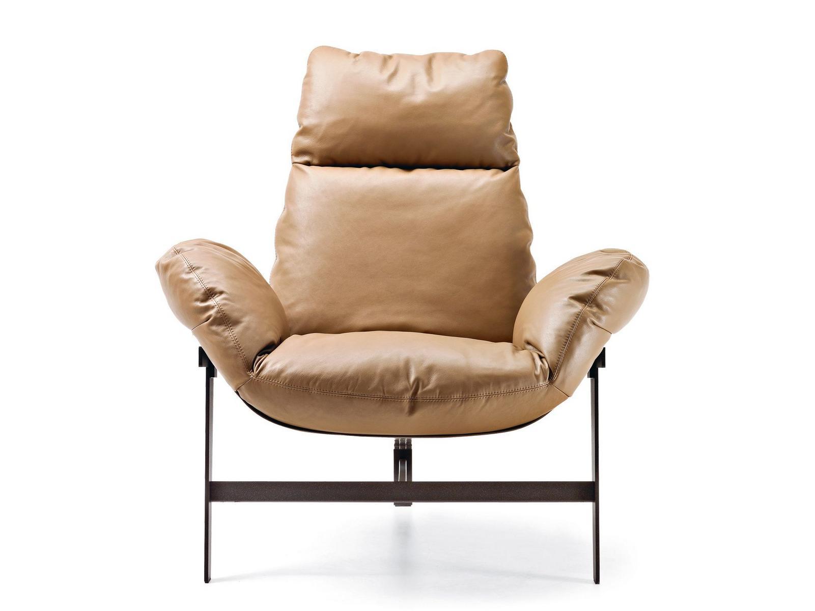 Leather armchair | Jupiter by Arketipo