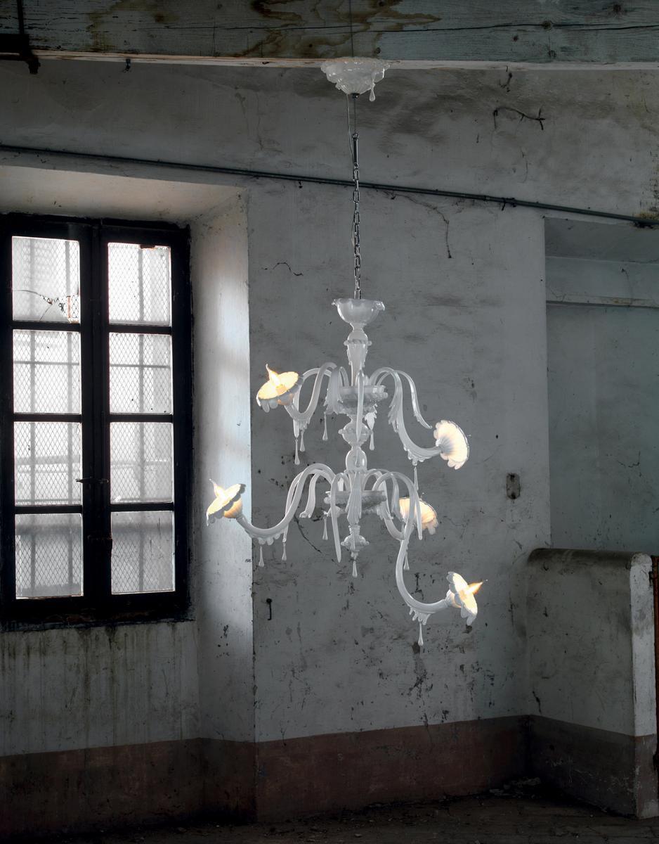 Glass chandelier | Au Revoir by Karman