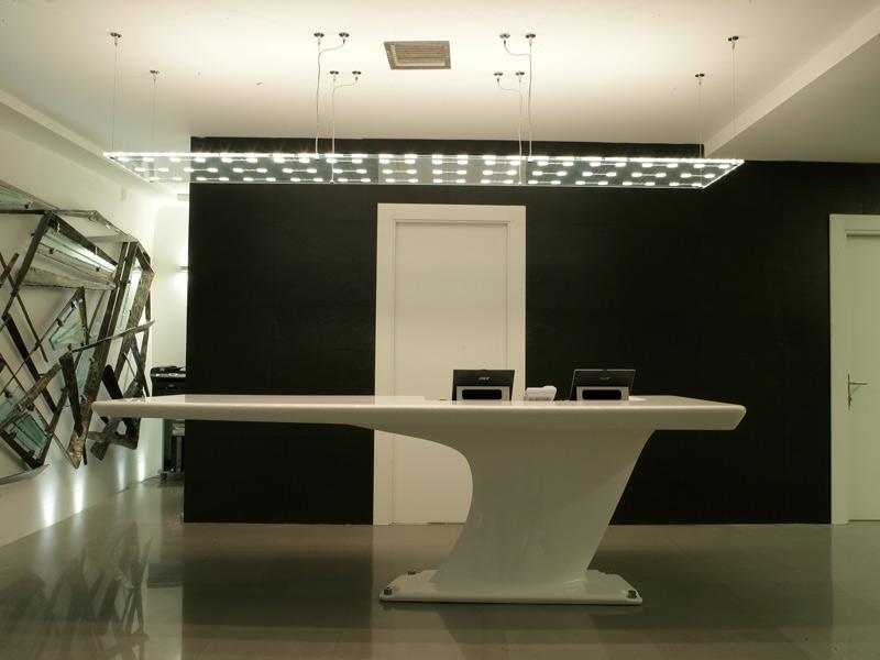 Glass pendant lamp | Sospesa by Fabbian