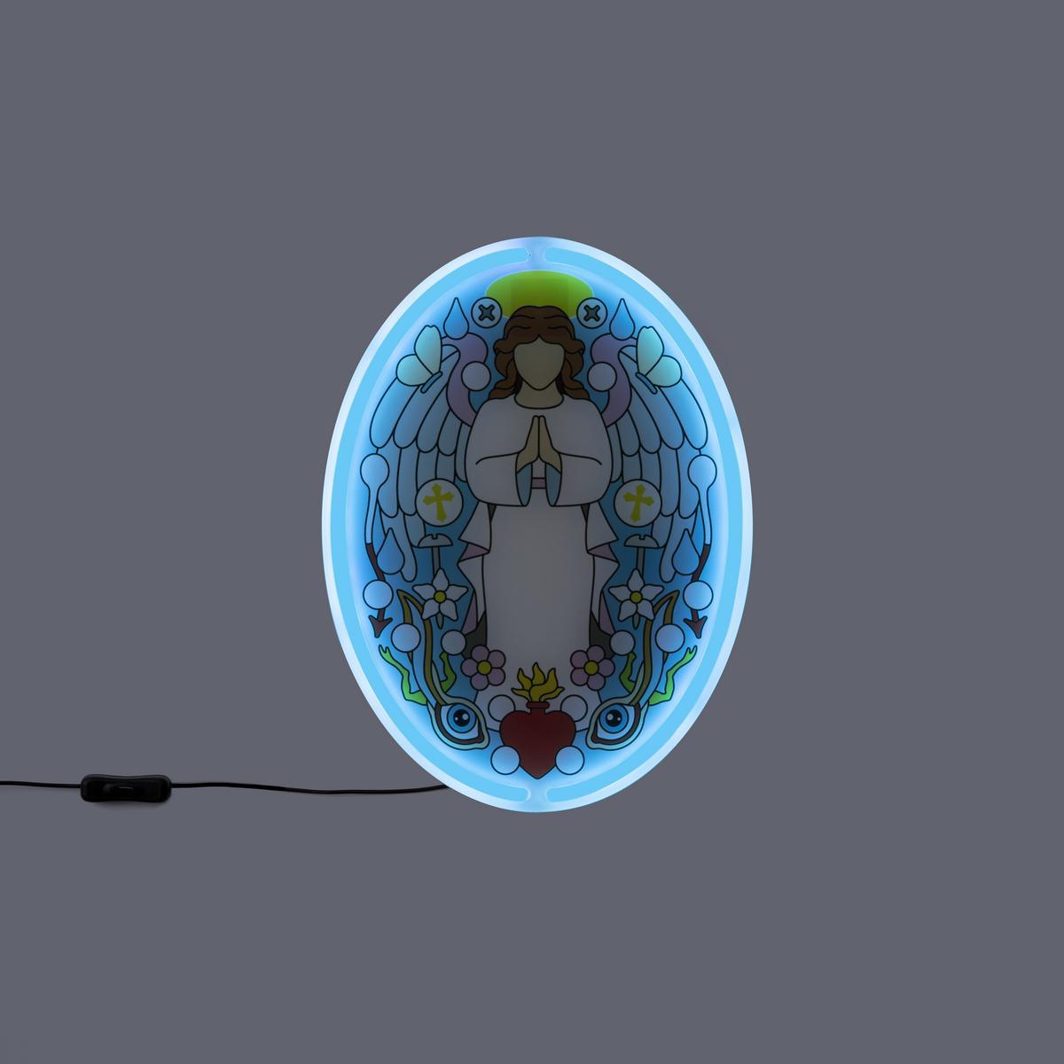 LED acrylic wall lamp | Angel Gabriel by Seletti
