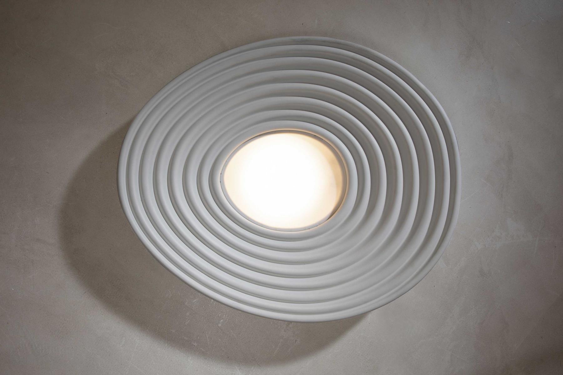 LED plaster ceiling light | R.o.m.a. by Karman