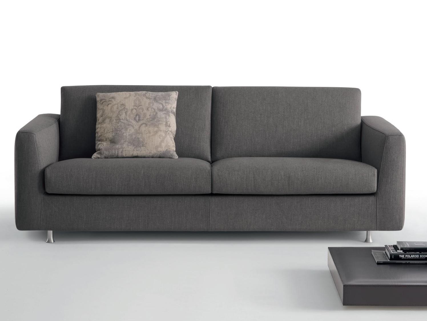Fabric sofa bed with removable cover | Cambio by Dema