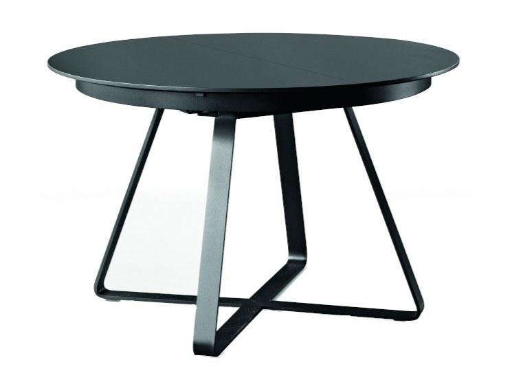 Extending round wooden table | Paul by Midj