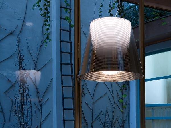 Polycarbonate pendant lamp | Ktribe S by Flos