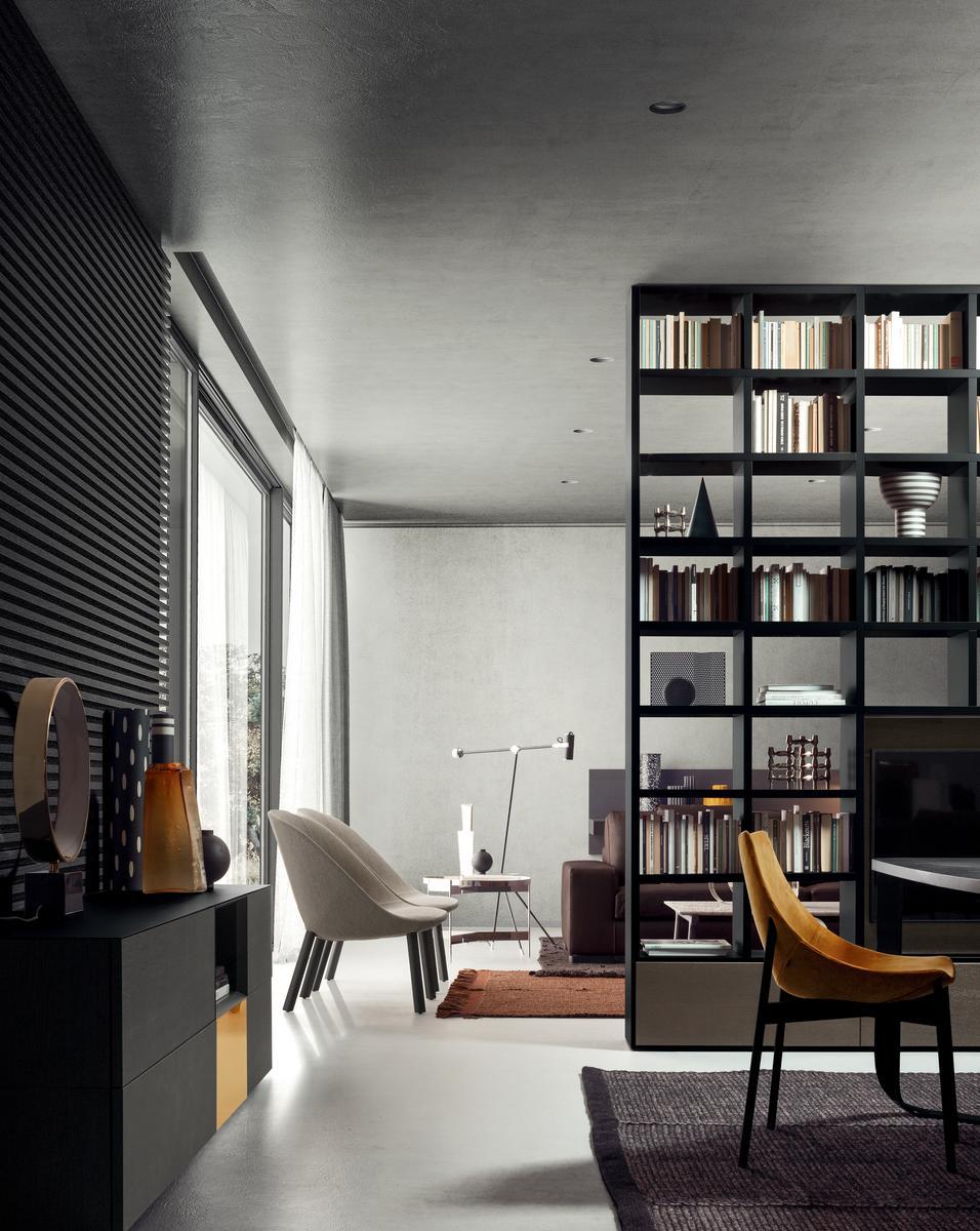 Fabric armchair with removable cover | Esse Lounge by Pianca