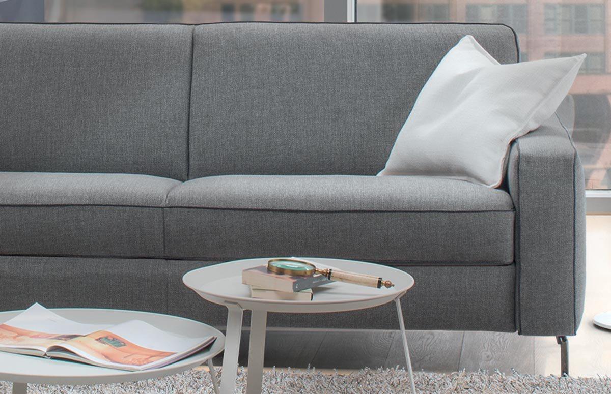 2 seater fabric sofa bed | Capriccio by Natuzzi Italia