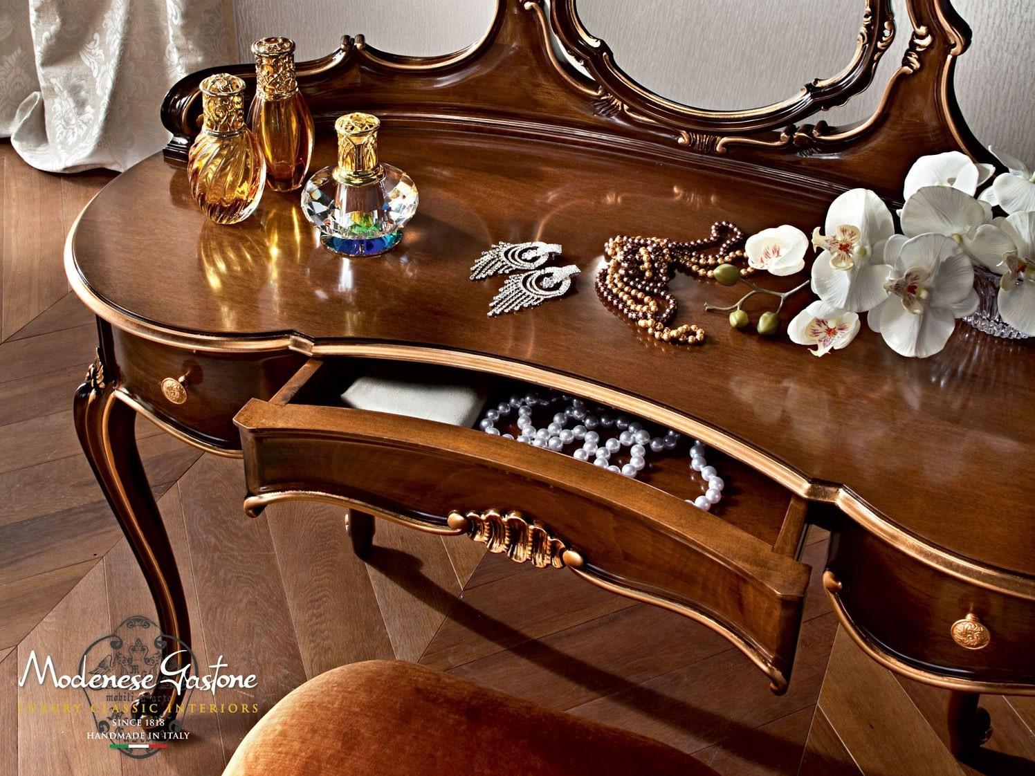 Solid wood dressing table | 12211 by Modenese Gastone