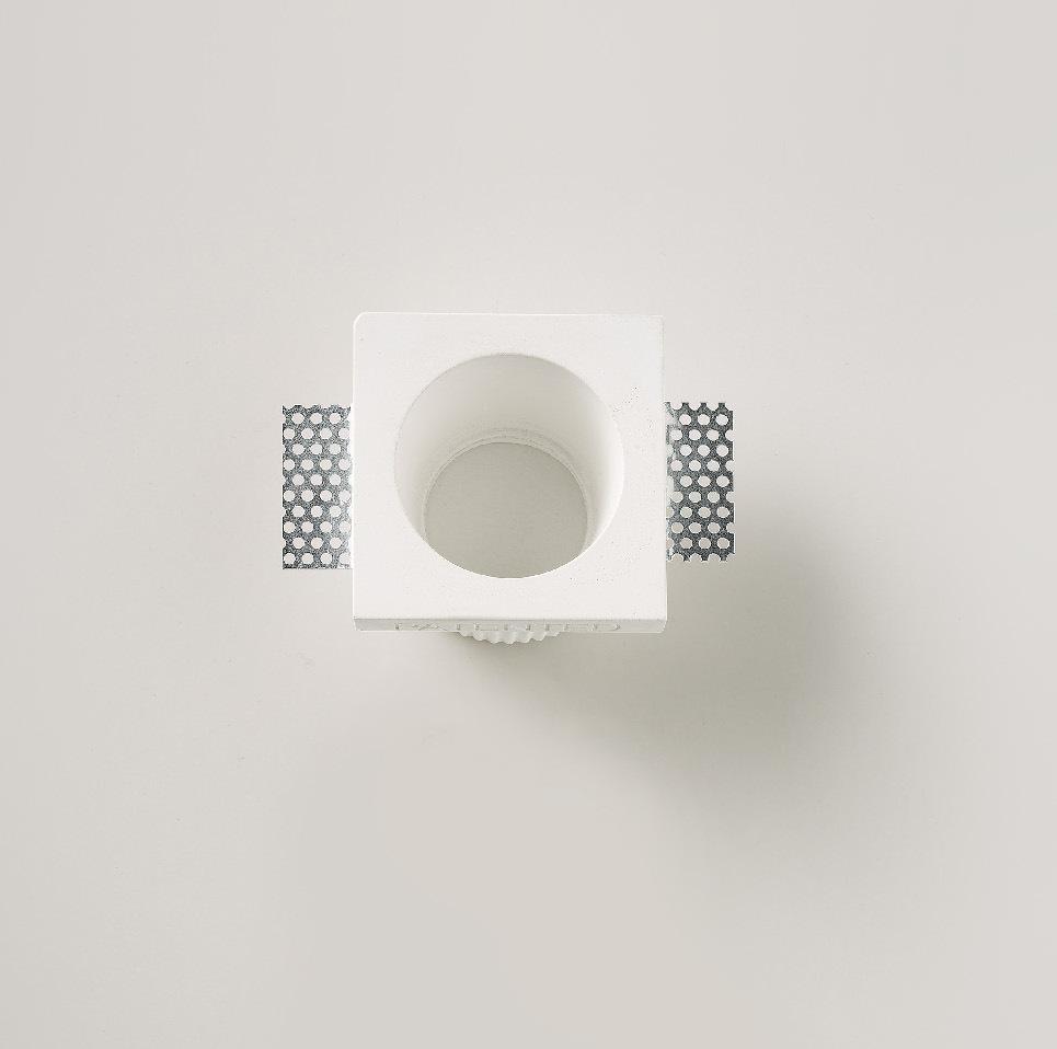 LED round ceiling plaster spotlight | Ghost Round by Olev