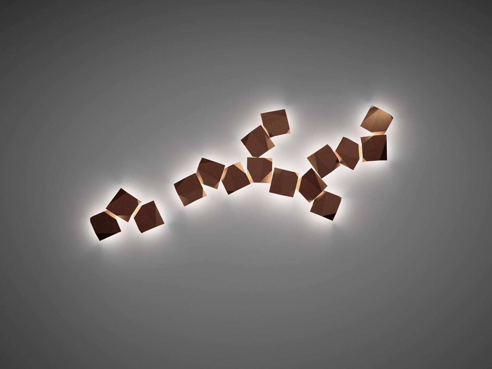 Polycarbonate wall light | Origami by Vibia